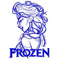 Frozen sketch 10 machine embroidery design
