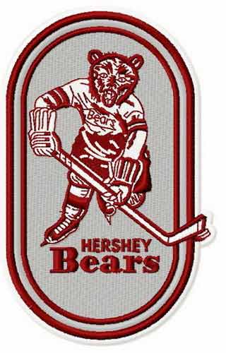 Hershey bears logo 2 embroidery design