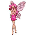 Young cute fairy 2 machine embroidery design