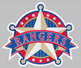 Texas Rangers 2 machine embroidery design