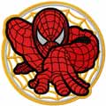 Spiderman my hero machine embroidery design