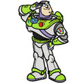 Toy Story Buzz machine embroidery design