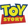 Toy Story Logo machine embroidery design