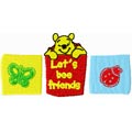 Winnie Pooh Let*s bee friends machine embroidery design