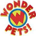 Wonder Pets Logo machine embroidery design