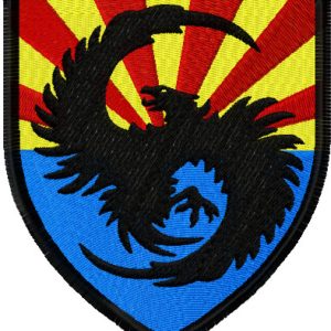 111th Military Intelligence Brigade logo embroidery design