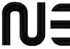 2NE1 logo embroidery design
