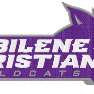 Abilene Christian Wildcats Alternate Logo 2013 embroidery design