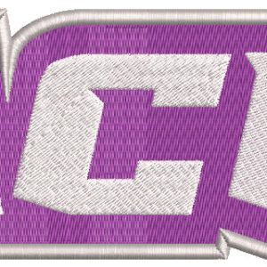 Abilene Christian Wildcats wordmark 2013 logo embroidery design
