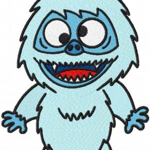 Abominable embroidery design