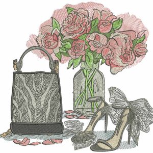 All the best for you embroidery design