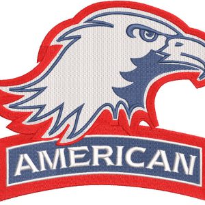 American Eagles Alternate Logo embroidery design embroidery design