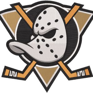 Anaheim Ducks Jersey Logo embroidery design