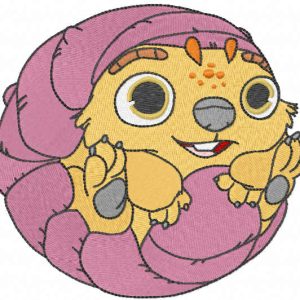 Baby Tuk Tuk embroidery design