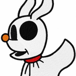Baby zero embroidery design