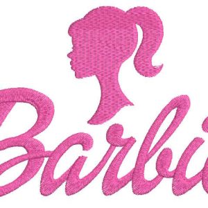 Barbie Bash Burst embroidery design