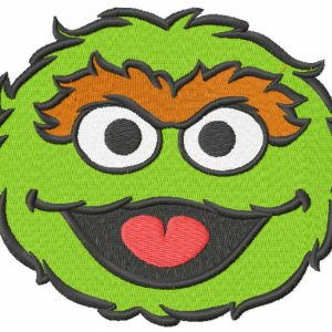 Basura Monster embroidery design