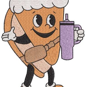 Boojee Pumpkin Pie embroidery design