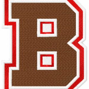 Brown bears primary logo 2022 embroidery design