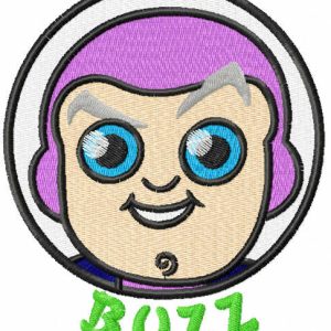 Buzz embroidery design