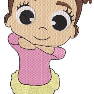 Cece Cocomelon embroidery design