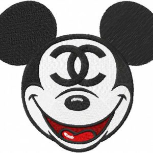 Perfume Mickey Mouse embroidery design