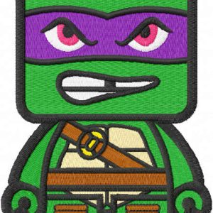 Chibi Don embroidery design