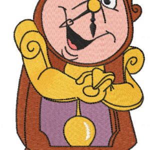 Cogsworth embroidery design