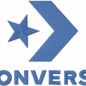 Converse logo 2017 embroidery design