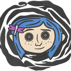Coraline embroidery design