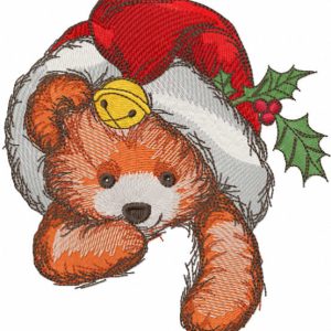 Cute Christmas toy embroidery design