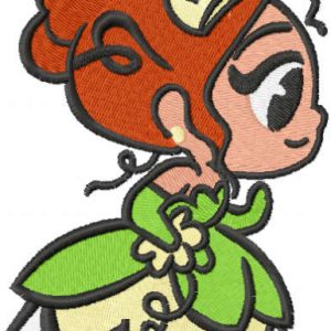 Cutie Teana embroidery design