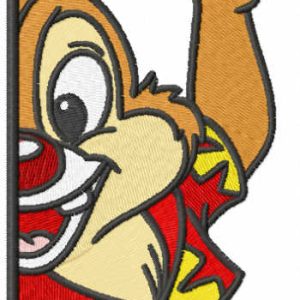 Dale Hawaiian shirt embroidery design