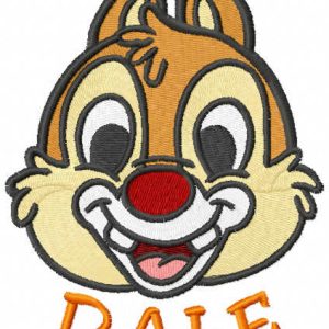 Dale muzzle embroidery design