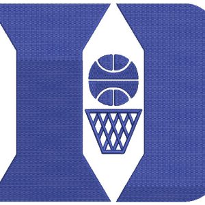 Duke Blue Devils 2015 logo embroidery design