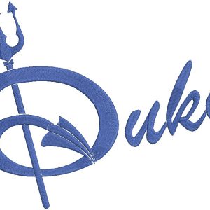 Duke Blue Devils Alternate logo embroidery design