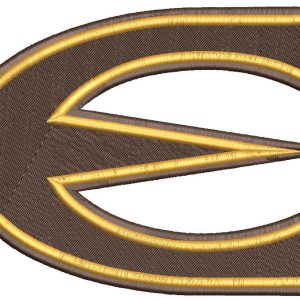 Emporia State University logo embroidery design