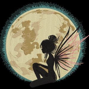 Fairy Moonlight Magic embroidery design