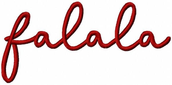 Falala embroidery design