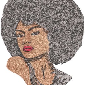 Freedom is my style embroidery design