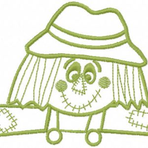 Garden guard embroidery design
