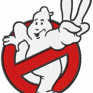 Ghostbuster victory embroidery design