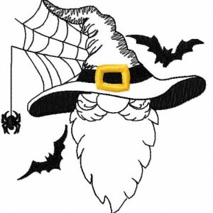 Halloween Dwarf embroidery design