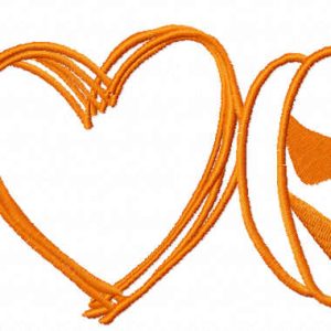 Halloween symbols embroidery design