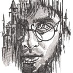 Harry potter hogwarts mystery embroidery design