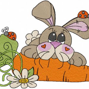 Harvested embroidery design