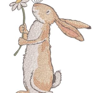 How I love daisies embroidery design