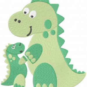 I'm a trex embroidery design