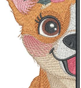 I'm in the game embroidery design