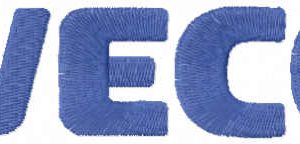 Iveco logo embroidery design